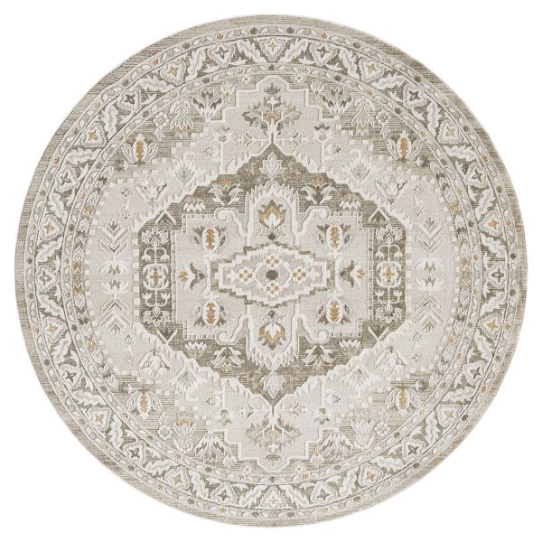 Lexington Lily Beige 7'11" x 7'11"