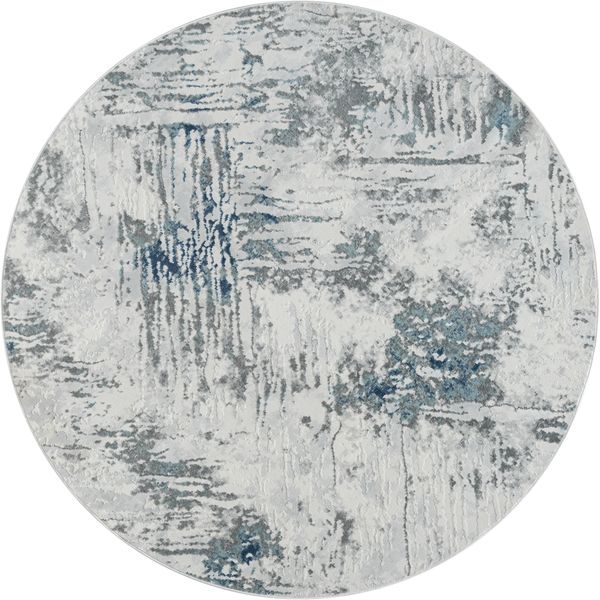 Orion Iris Blue 7'11" x 7'11" Round