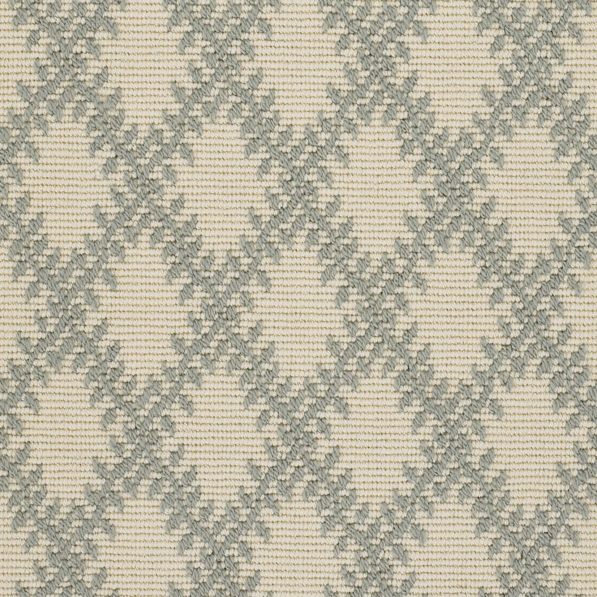 Leaf Trellis II Seagreen on White