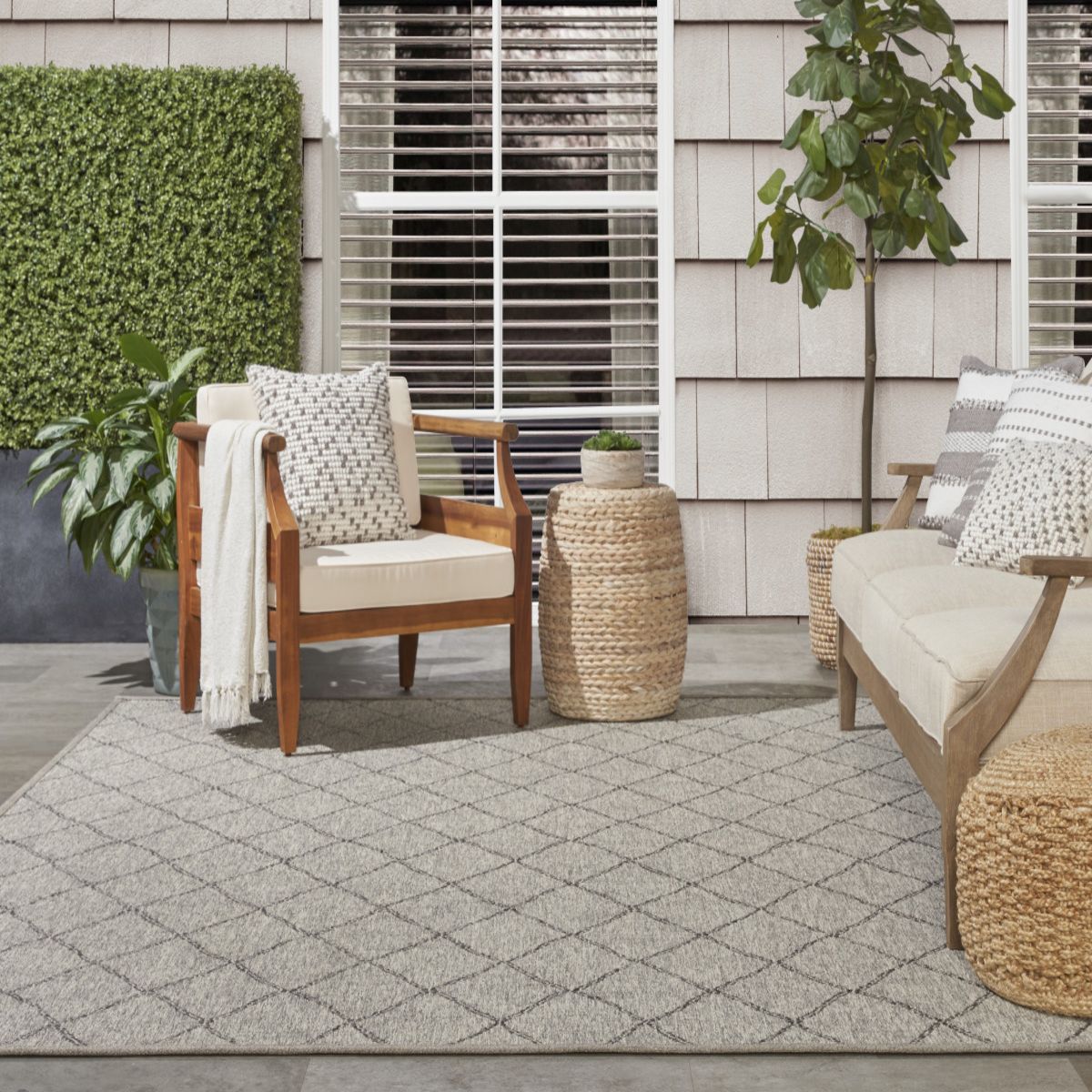 Vintage Trellis HEATHER