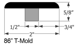 Flat T-mold Monet