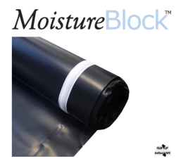Mp Global Moisture Block Plastic Sheeting 6 Mil (175sf) 42"x50'