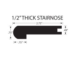 Flush Stairnose Natural