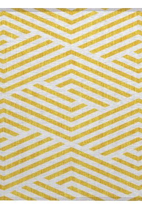 Addison Rugs Chantille Yellow 1'8" x 2'6" Collection