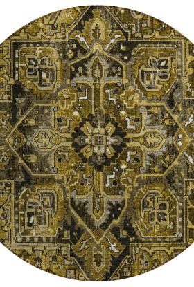 Addison Rugs Chantille Brown 8'0" x 8'0" Round Collection