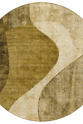 Addison Rugs Chantille Brown 8'0" x 8'0" Round Collection