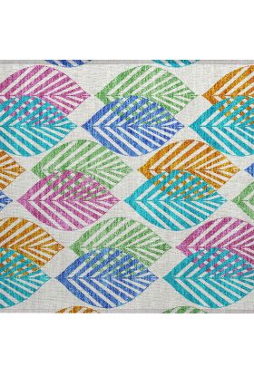 Addison Rugs Chantille White 1'8" x 2'6" Collection