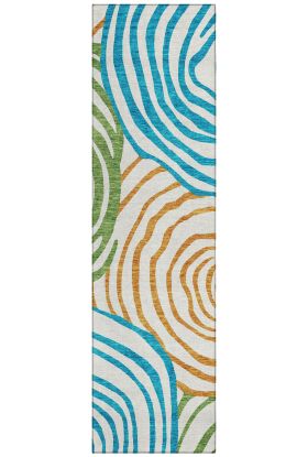 Addison Rugs Chantille White 2'3" x 7'6" Runner Collection