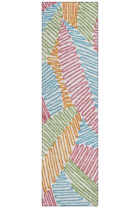 Addison Rugs Chantille White 2'3" x 7'6" Runner Collection