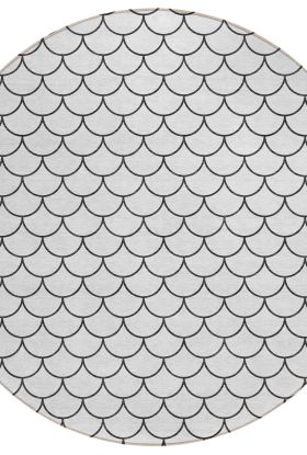 Addison Rugs Chantille White 8'0" x 8'0" Round Collection