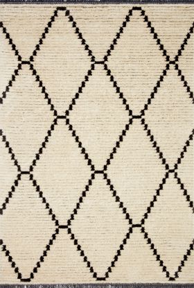 Chris Loves Julia X Loloi Alice ALI-04 Cream / Charcoal Collection