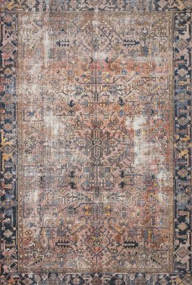 Chris Loves Julia X Loloi Jules JUL-02 Terracotta / Multi Collection