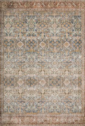 Loloi II Layla LAY-04 OCEAN / RUST Collection