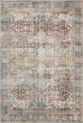 Loloi II Loren LQ-14 BRICK / MULTI Collection
