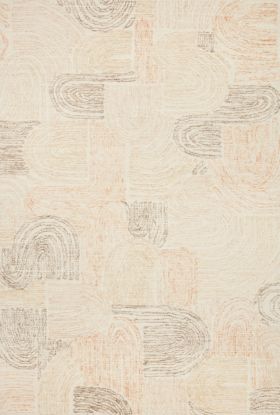 Loloi Milo MLO-02 Peach / Pebble Collection