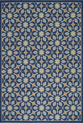 Nourison Home Caribbean Navy Collection