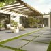 Porcelain Paver Room Scene