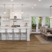 The Mission Collection Palacio Luxury Flooring Foundation Shaded Canopy Room Scene