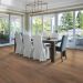 Karastan Belleluxe Chateau Leon Warm Cognac Oak Room Scene
