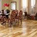 Somerset Hardwood Character Low Gloss Hickory Natural - 4'' Room Scene