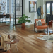 Somerset Hardwood Character Low Gloss Hickory Driftwood - 4'' Room Scene