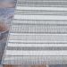 Couristan Recife Gazebo Stripe Champ/Grey Room Scene