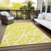 Addison Rugs Chantille Yellow 10'0" x 14'0" Room Scene