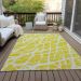 Addison Rugs Chantille Yellow 10'0" x 14'0" Room Scene
