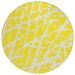Addison Rugs Chantille Yellow 8'0" x 8'0" Round Collection