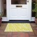Addison Rugs Chantille Yellow 1'8" x 2'6" Room Scene