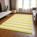Addison Rugs Chantille Yellow 3'0" x 5'0" Room Scene