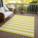 Addison Rugs Chantille Yellow 3'0" x 5'0" Room Scene