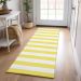 Addison Rugs Chantille Yellow 2'3" x 7'6" Runner Room Scene