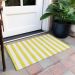 Addison Rugs Chantille Yellow 1'8" x 2'6" Room Scene