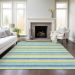 Addison Rugs Chantille Yellow 9'0" x 12'0" Room Scene