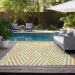 Addison Rugs Chantille Yellow 2'6" x 3'10" Room Scene