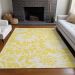 Addison Rugs Chantille Yellow 3'0" x 5'0" Room Scene