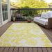 Addison Rugs Chantille Yellow 3'0" x 5'0" Room Scene