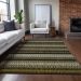 Addison Rugs Chantille Brown 8'0" x 10'0" Room Scene