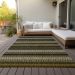 Addison Rugs Chantille Brown 8'0" x 10'0" Room Scene