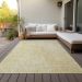 Addison Rugs Chantille Wheat 5'0" x 7'6" Room Scene