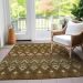 Addison Rugs Chantille Brown 3'0" x 5'0" Room Scene