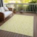 Addison Rugs Chantille Yellow 9'0" x 12'0" Room Scene