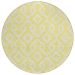Addison Rugs Chantille Yellow 8'0" x 8'0" Round Collection