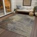 Addison Rugs Chantille Brown 9'0" x 12'0" Room Scene