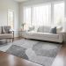 Addison Rugs Chantille Silver 3'0" x 5'0" Room Scene