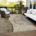 Addison Rugs Chantille Brown 9'0" x 12'0" Room Scene