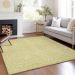 Addison Rugs Chantille Yellow 3'0" x 5'0" Room Scene