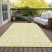 Addison Rugs Chantille Yellow 3'0" x 5'0" Room Scene