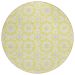 Addison Rugs Chantille Yellow 8'0" x 8'0" Round Collection
